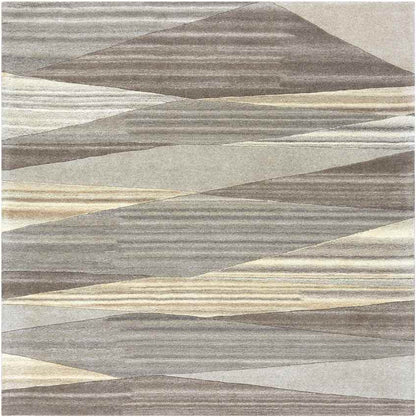 Mulhouse Modern Dark Brown Area Rug