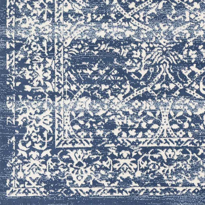 Beauvais Traditional Navy Area Rug