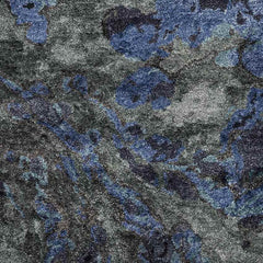 Meudon Modern Dark Blue Area Rug