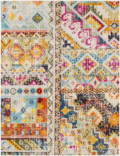 Le Cannet Global Fuschia Area Rug