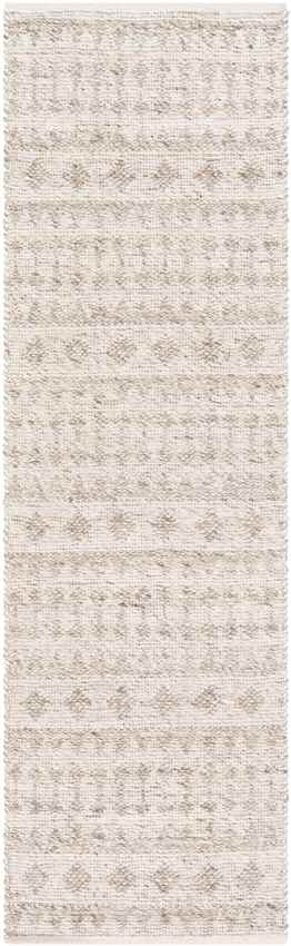 Compiegne Modern Metallic Silver Area Rug