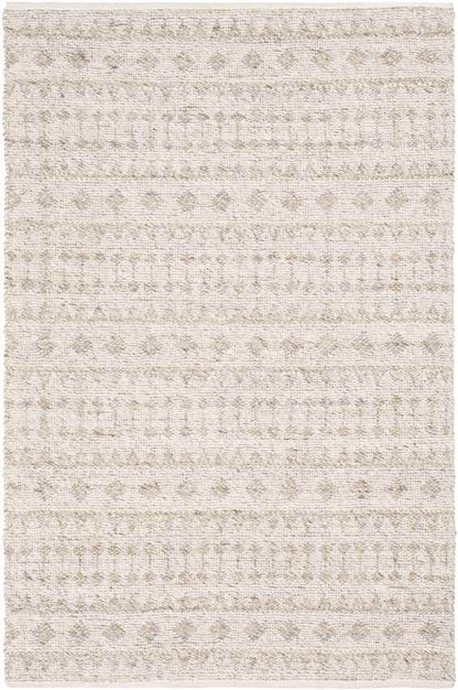 Compiegne Modern Metallic Silver Area Rug
