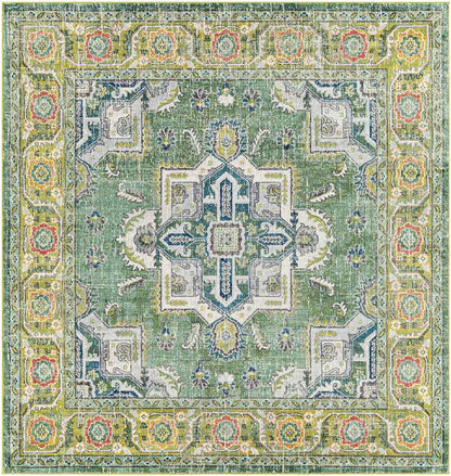 Gonesse Traditional Lime Area Rug