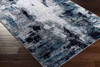 Dole Modern Aqua/Navy Area Rug