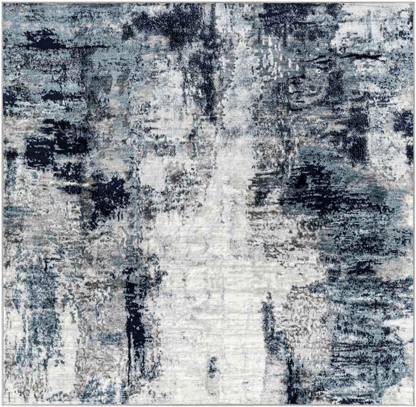 Dole Modern Aqua/Navy Area Rug