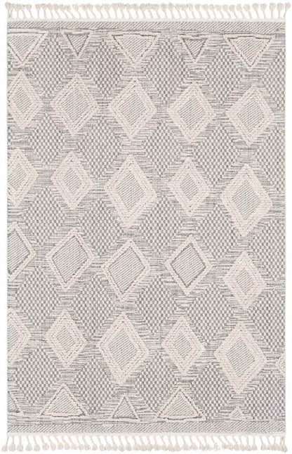 Orly Global Gray/Cream Area Rug