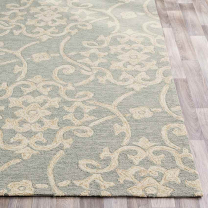Lisieux Cottage Sea Foam Area Rug