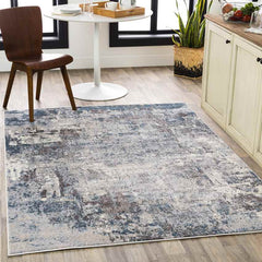 Loire Modern Teal Area Rug