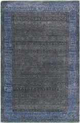 Oise Traditional Black Area Rug