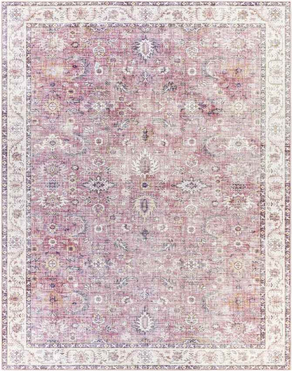Yonne Traditional Garnet Area Rug