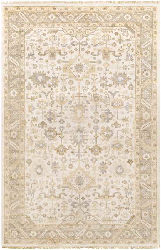 Piacenza Traditional Khaki Area Rug