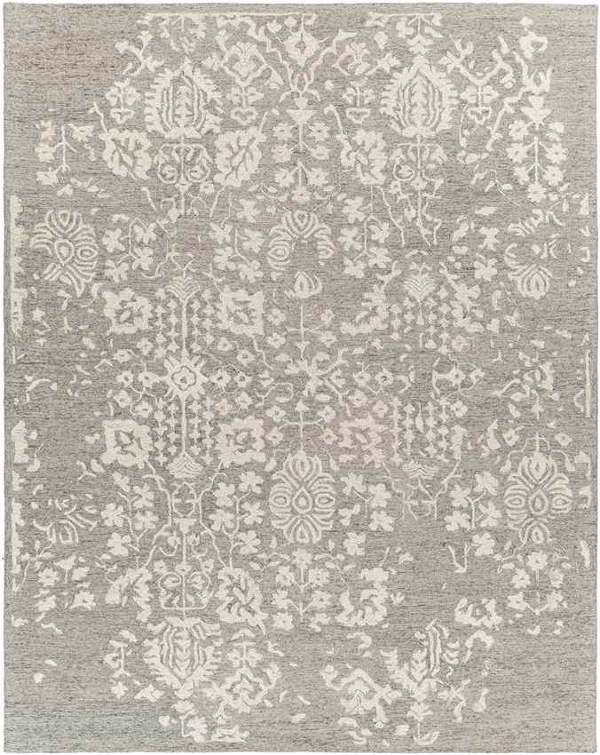 Cesena Traditional Medium Gray Area Rug