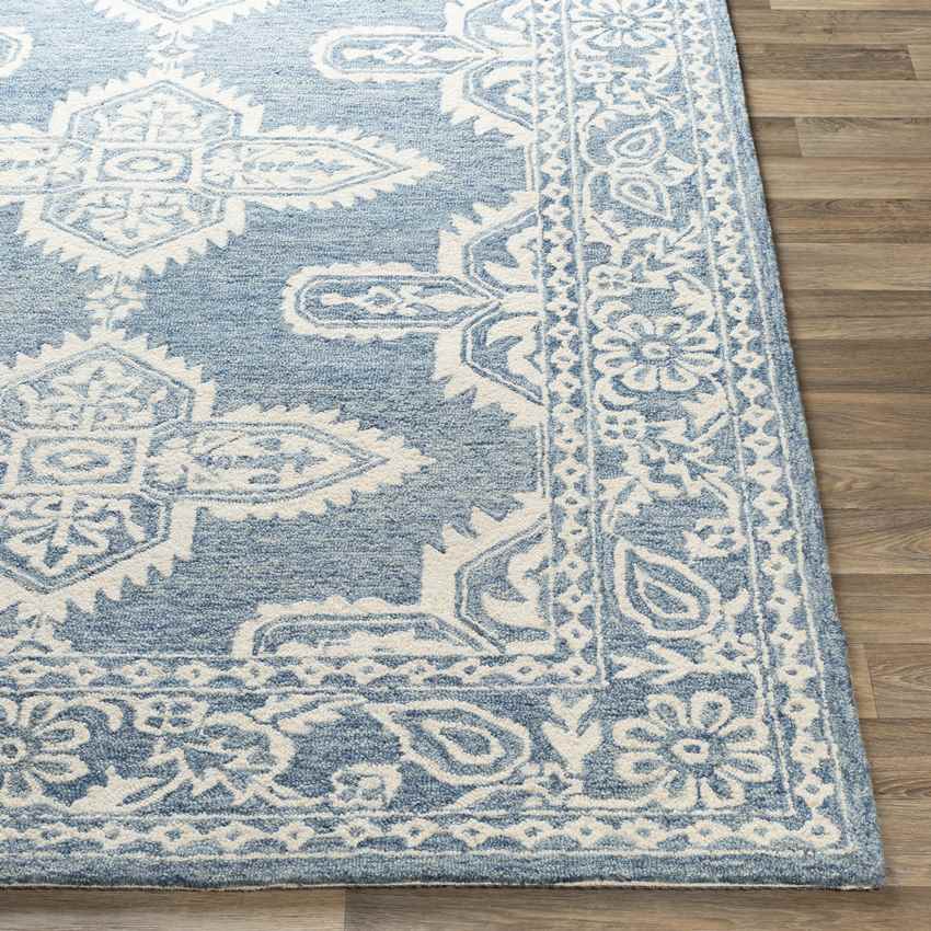 Lecce Global Pale Blue Area Rug