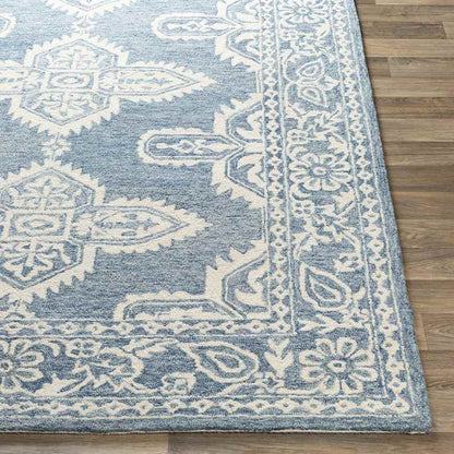 Lecce Global Pale Blue Area Rug