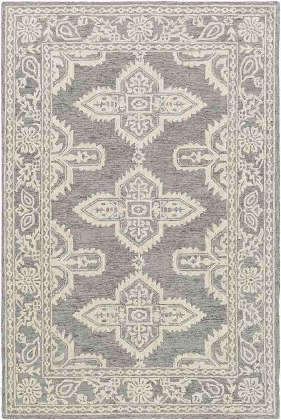 Lecce Global Medium Gray Area Rug