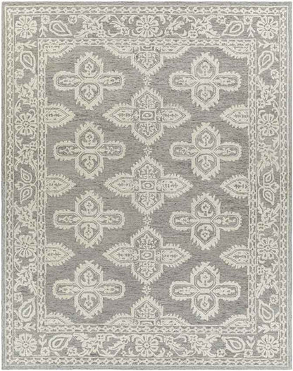Lecce Global Medium Gray Area Rug