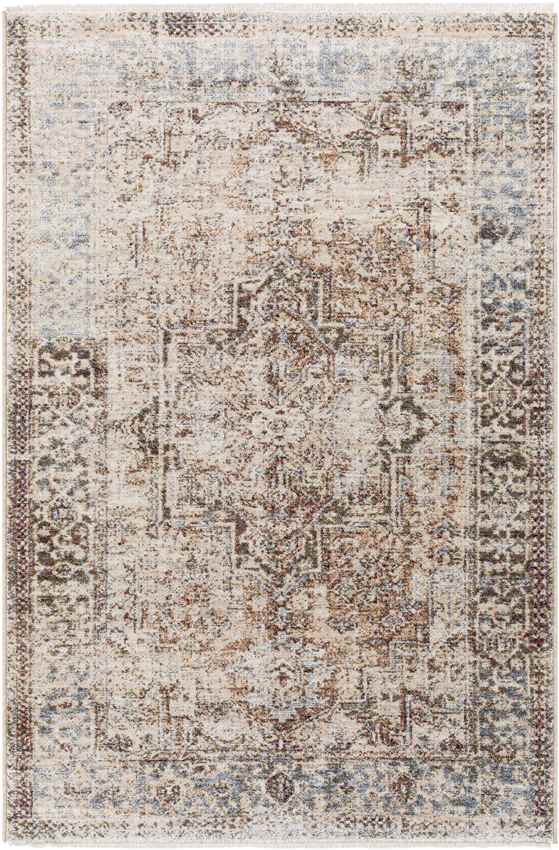 Brindisi Traditional Navy Area Rug