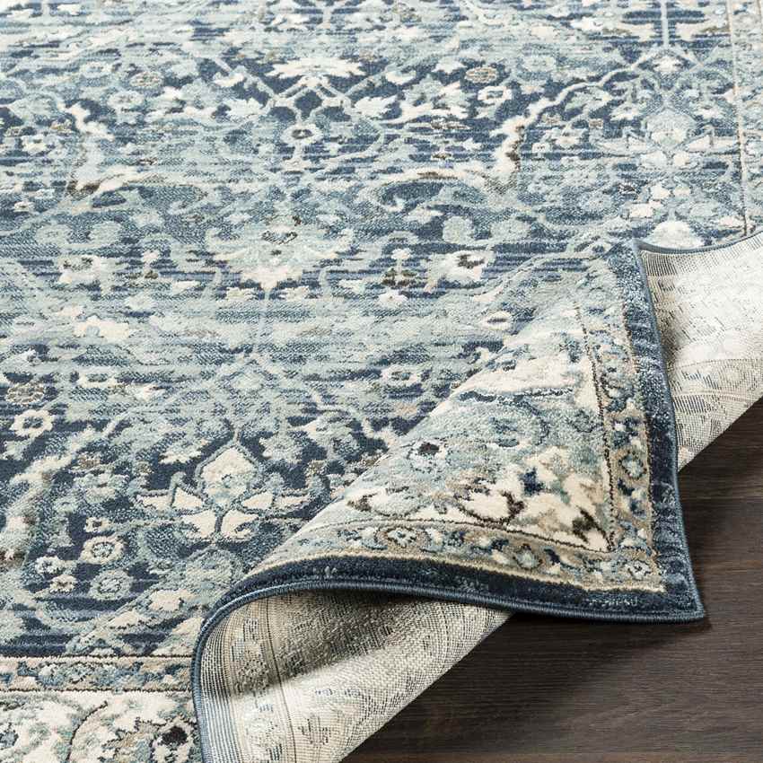 Legnano Traditional Navy Area Rug