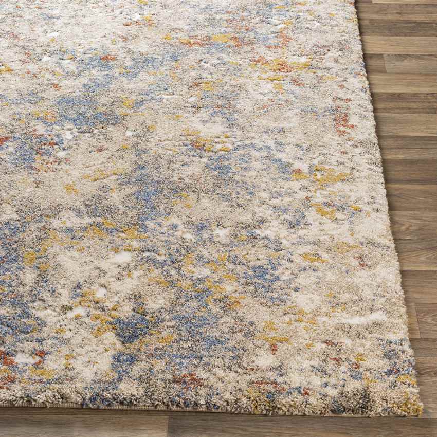 Cuneo Modern Metallic Gold Area Rug