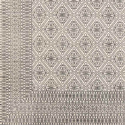 Modica Traditional Black Area Rug