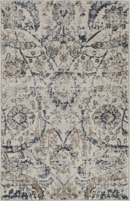 Avellino Traditional Denim Area Rug