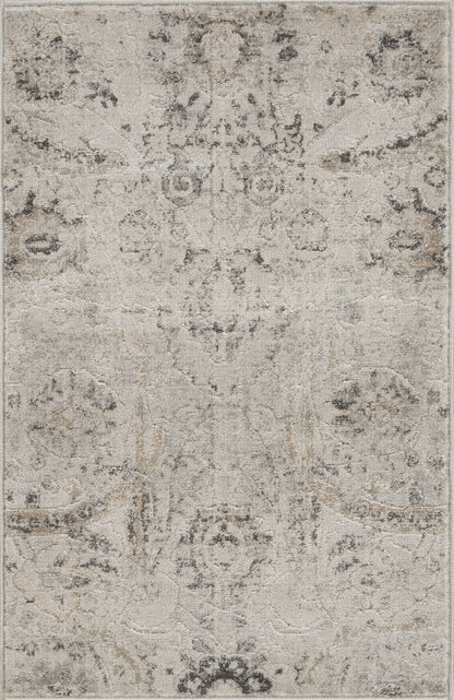 Avellino Traditional Charcoal Area Rug