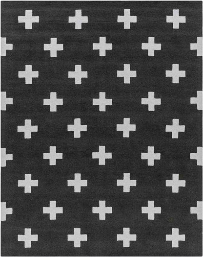 Sardinia Modern Black Area Rug