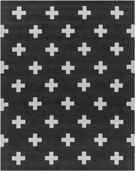 Sardinia Modern Black Area Rug