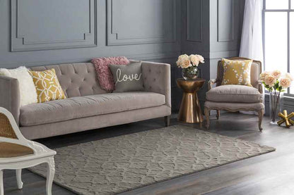 Aramis Modern Gray Area Rug