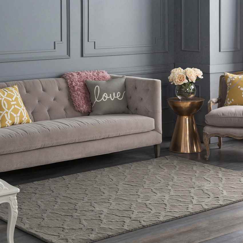 Aramis Modern Gray Area Rug