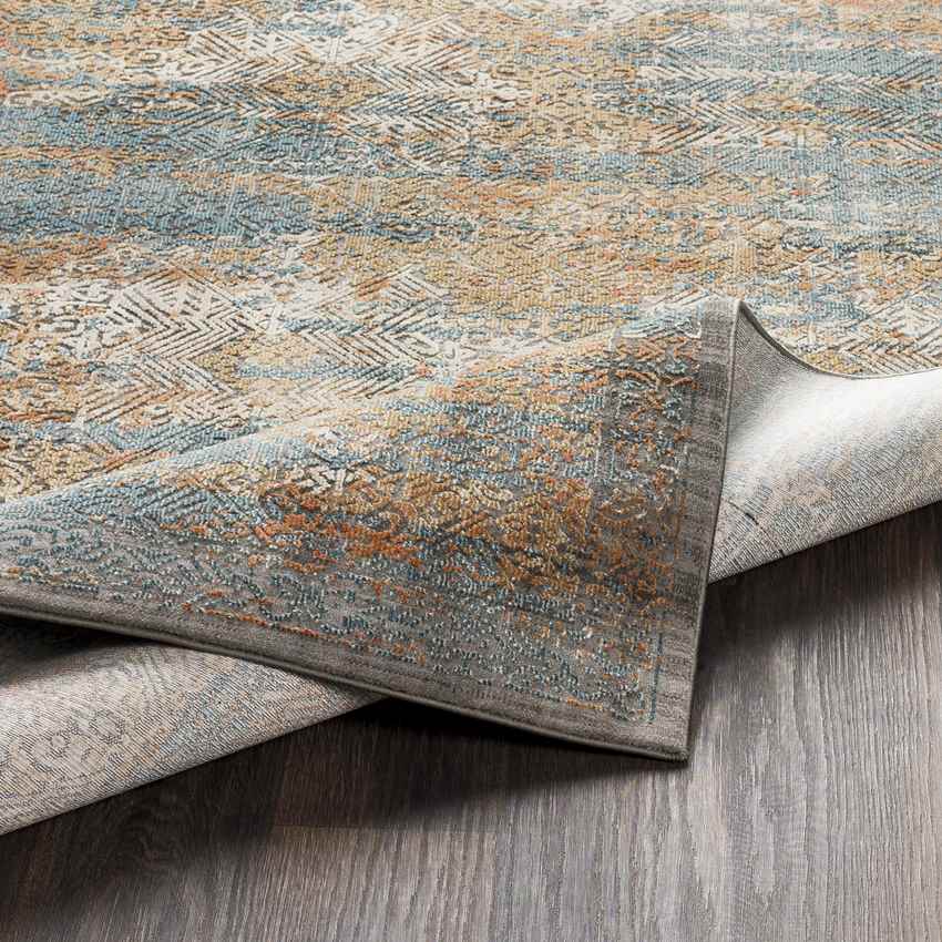 Courtesy Traditional Navy Area Rug