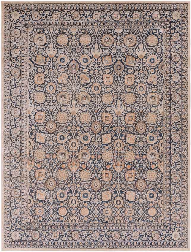 Darcie Traditional Ink Area Rug