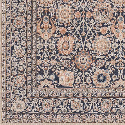 Darcie Traditional Ink Area Rug