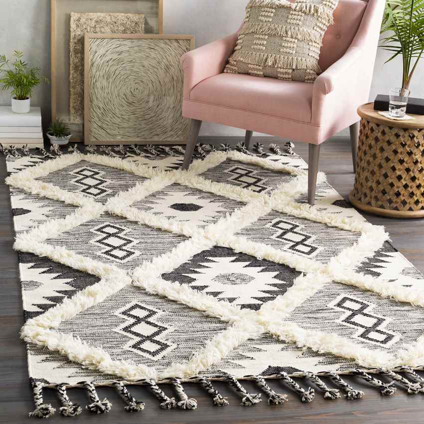 Didina Global Black Area Rug