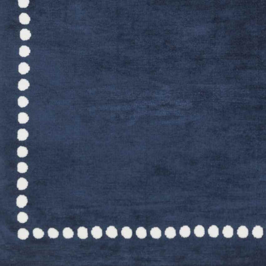 Glanville Modern Navy Area Rug