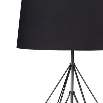 Ballsh Modern Black Table Lamp