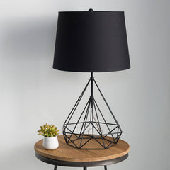 Ballsh Modern Black Table Lamp