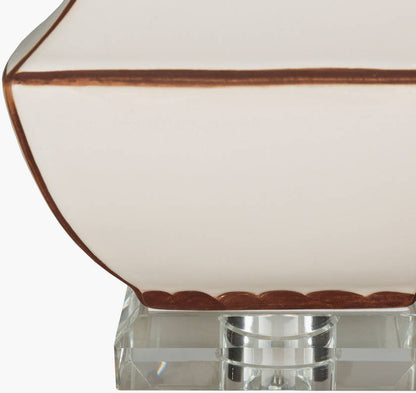 Fischer Traditional Khaki Table Lamp