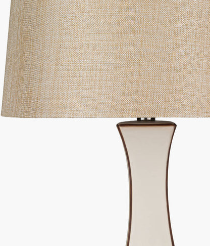 Fischer Traditional Khaki Table Lamp