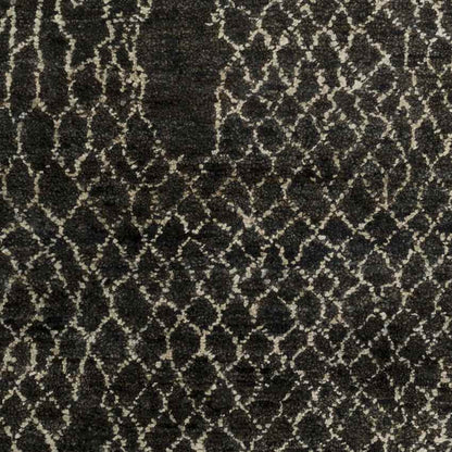 Laron Modern Black Area Rug