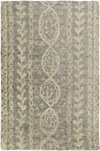 Larrimore Global Medium Gray Area Rug