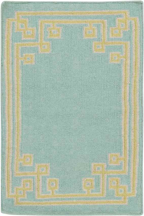 Adrian Modern Aqua Area Rug