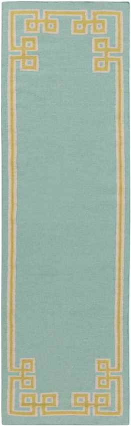 Adrian Modern Aqua Area Rug