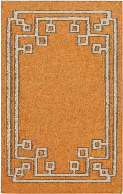 Adrian Modern Orange Area Rug