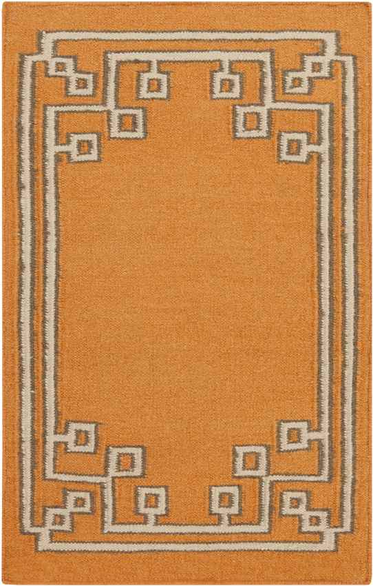 Adrian Modern Orange Area Rug
