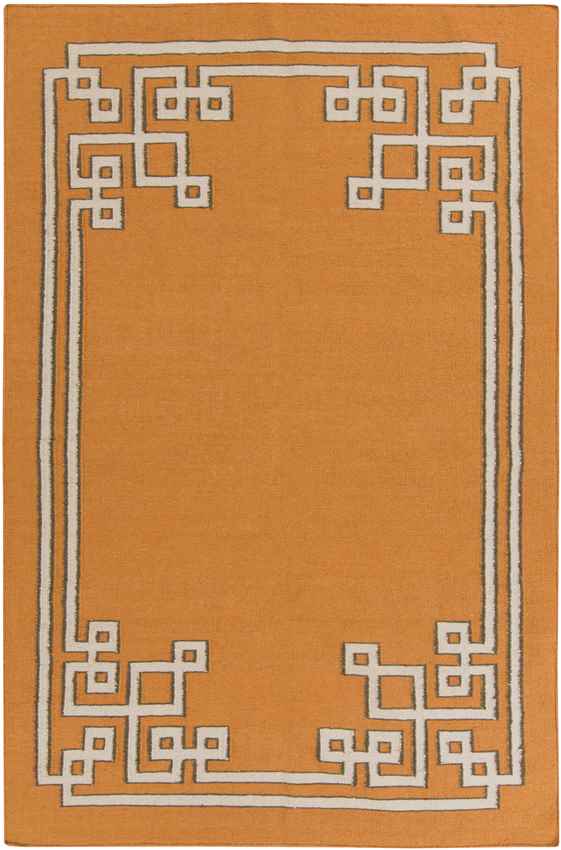Adrian Modern Orange Area Rug