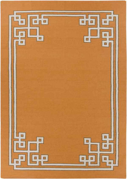 Adrian Modern Orange Area Rug