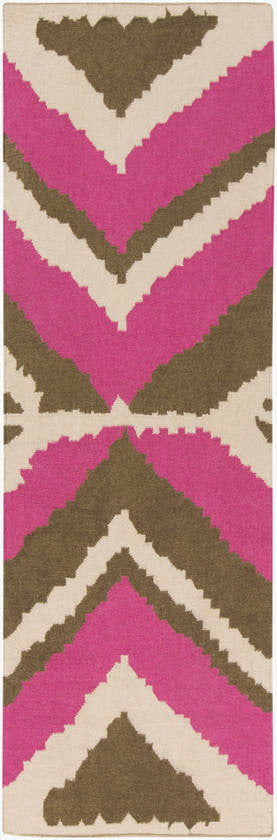 Aguilar Global Fuchsia Area Rug