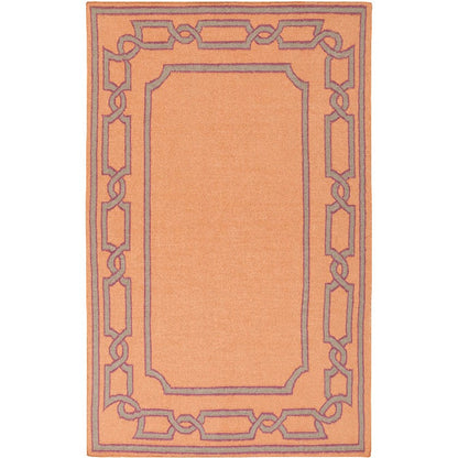 Alabaster Cottage Tangerine/Sage/Sangria Area Rug