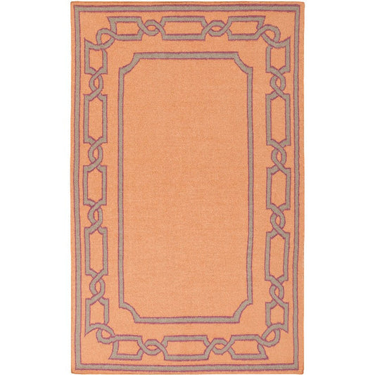 Alabaster Cottage Tangerine/Sage/Sangria Area Rug